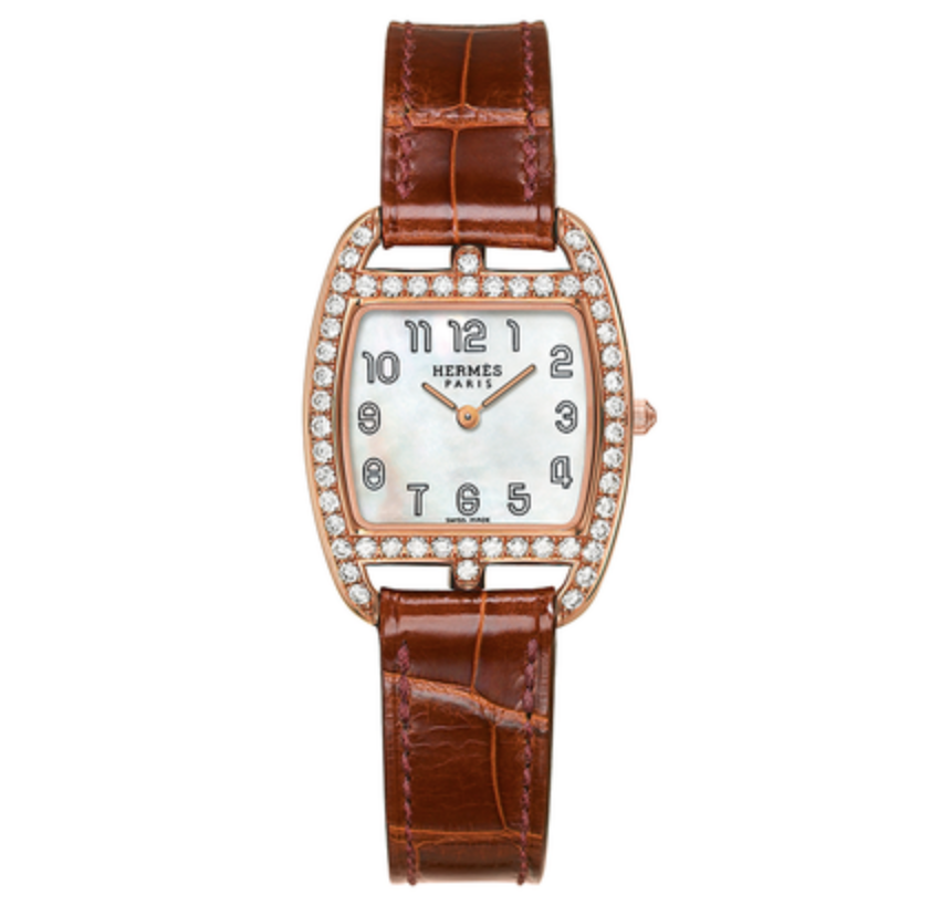 Hermes Tonneau shape women's watch Hermes Tonneau shape women's watch