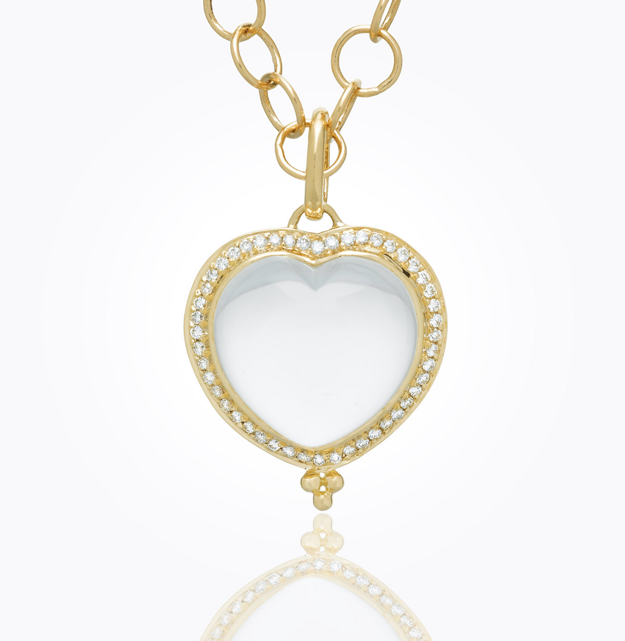 Temple St Clair Heart Amulet Necklace, Valentines Day Necklace