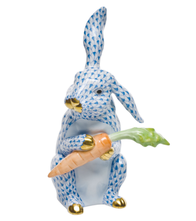 Herend Easter Bunny with Carrot